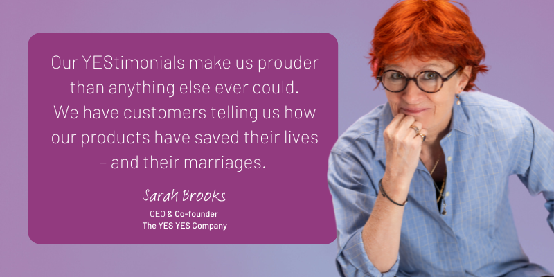 YES Founder and CEO Sarah Brooks